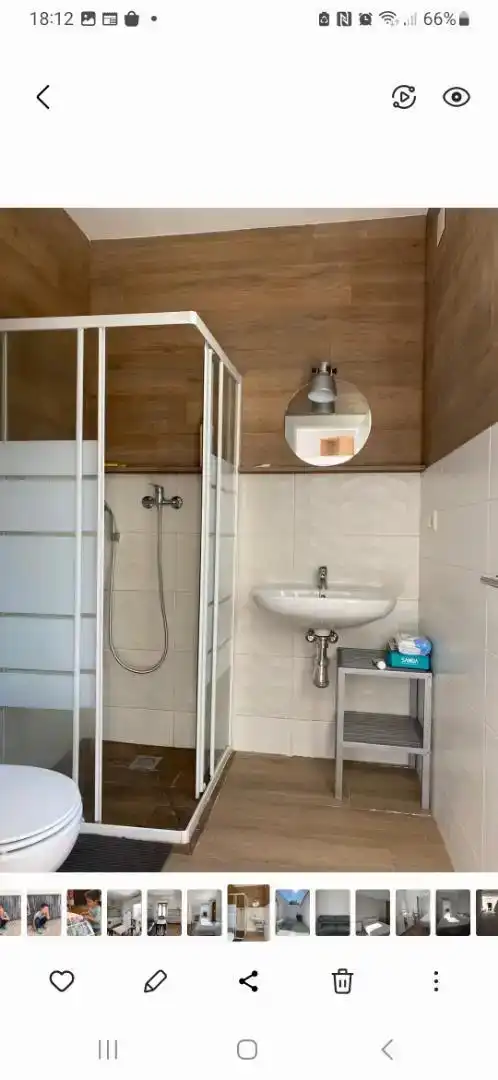 Bany de Planta baixa de lloguer en Úbeda amb Aire condicionat, Moblat i Rentadora