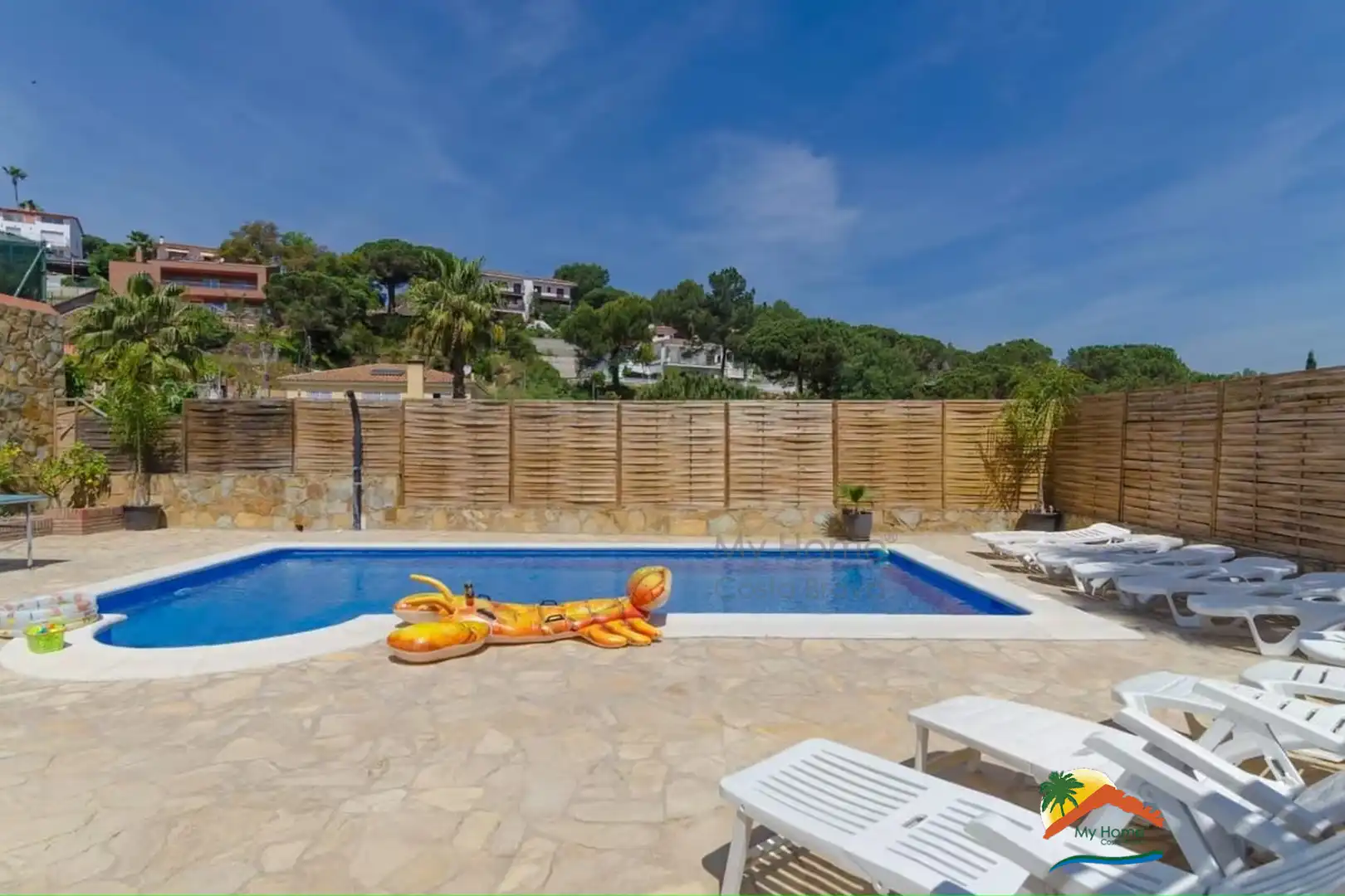Swimming pool of Houses for sale in Lloret de Mar  with Heating, Private garden and Terrace