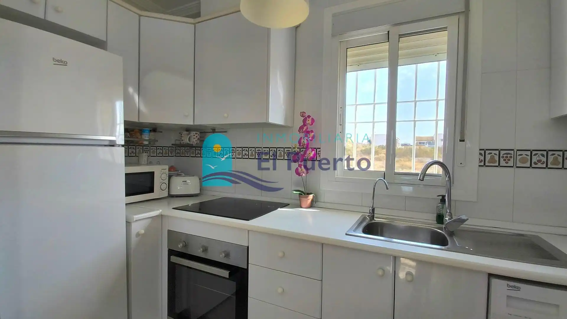 Cocina de Casa o chalet en venta en Mazarrón con Aire acondicionado, Calefacción y Jardín privado