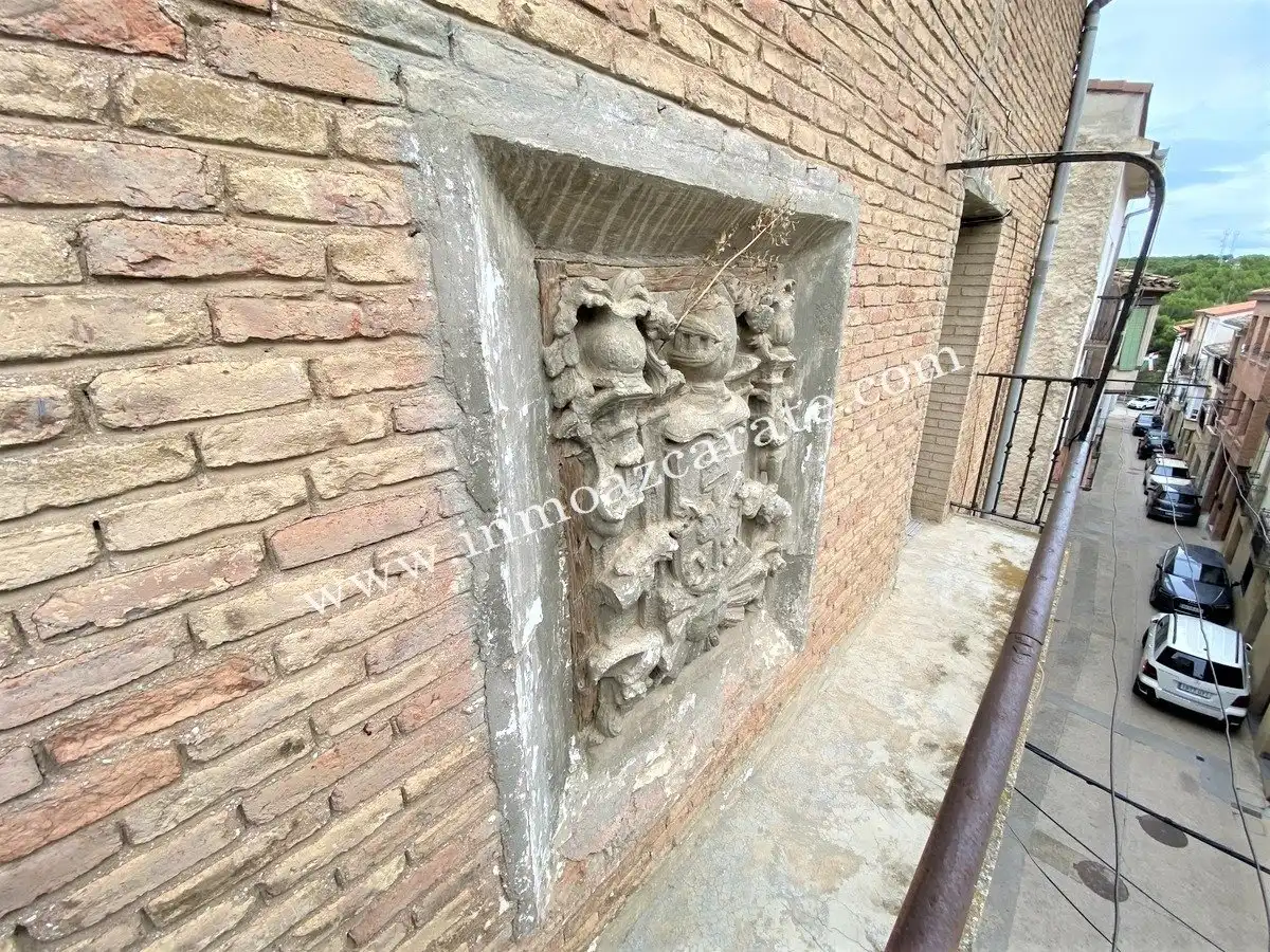 Vista exterior de Casa o xalet en venda en Lerín amb Moblat i Balcó