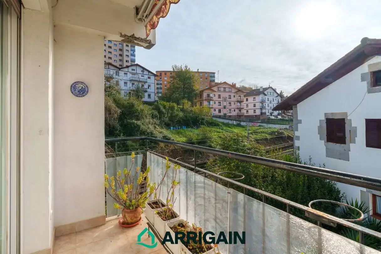 Balcony of Flat for sale in Andoain  with Air Conditioner, Heating and Terrace