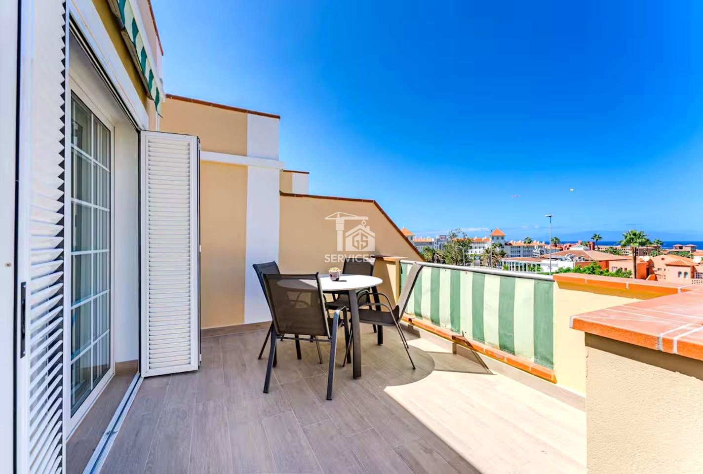 Terrace of Flat for sale in Adeje  with Terrace, Furnished and Community pool
