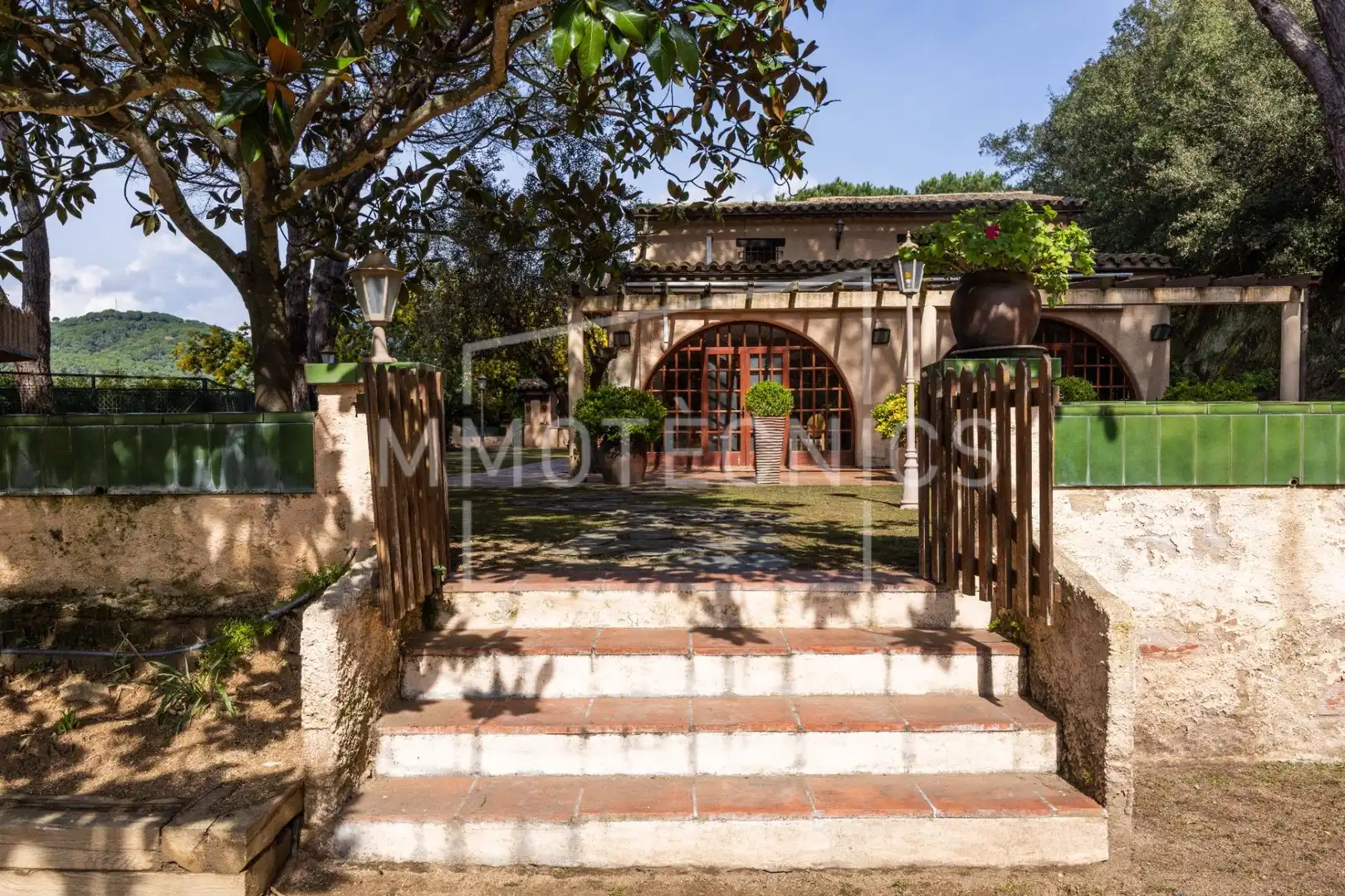 Jardí de Finca rústica en venda en Sant Iscle de Vallalta amb Calefacció, Jardí privat i Piscina