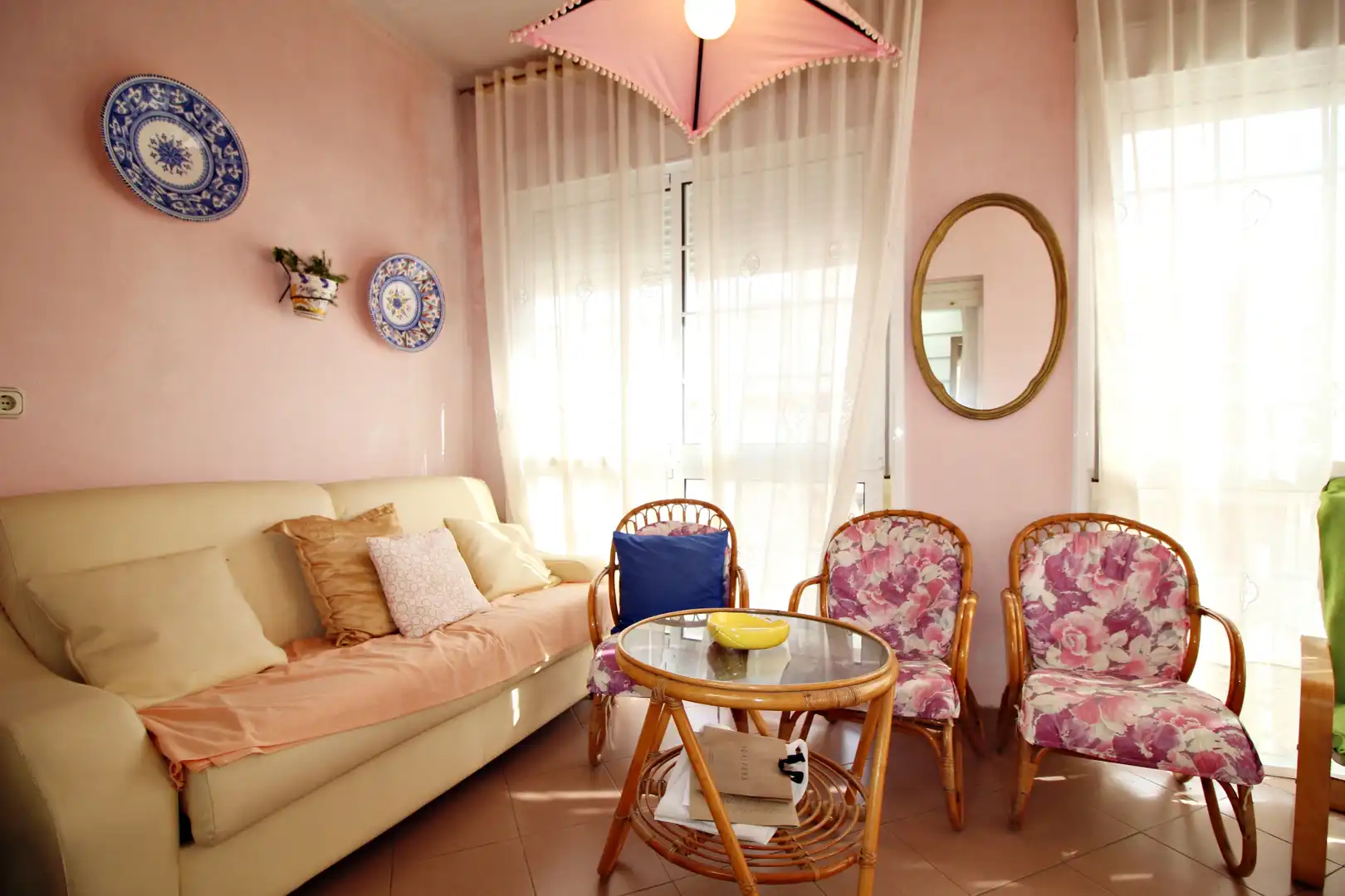 Sala de estar de Casa adosada en venta en Punta Umbría con Aire acondicionado, Terraza y Trastero