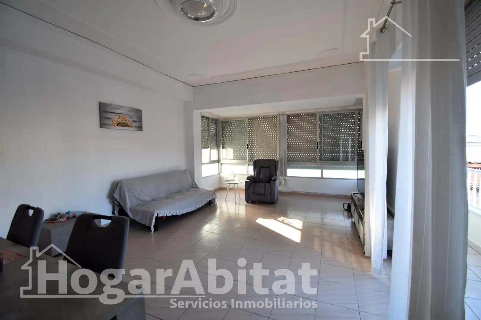 Sala d'estar de Pis en venda en Bellreguard amb Terrassa, Traster i Moblat