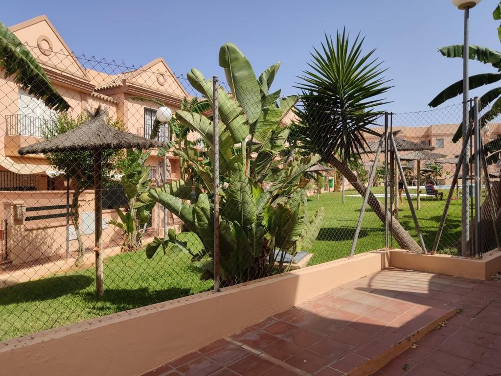 Garden of Apartments for rent in Chiclana de la Frontera  with Air Conditioner, Terrace and Furnished