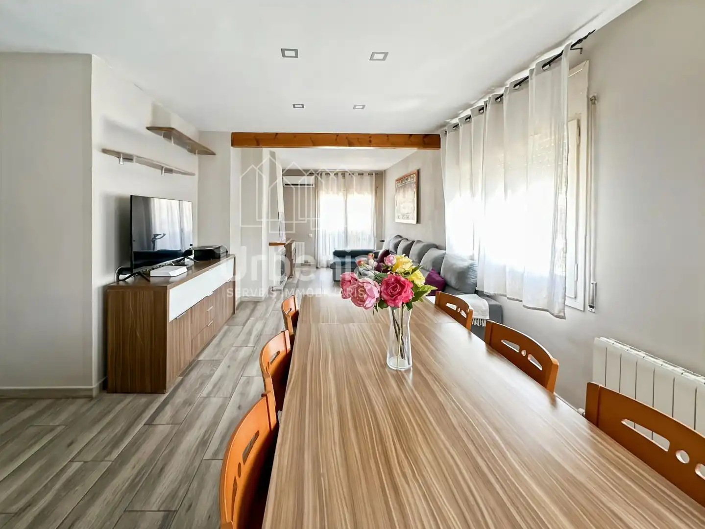 Sala de estar de Piso en venta en Dosrius con Aire acondicionado, Calefacción y Terraza