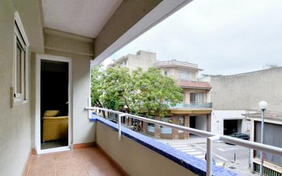 Balcony of Flat for sale in Terrassa  with Air Conditioner, Terrace and Furnished