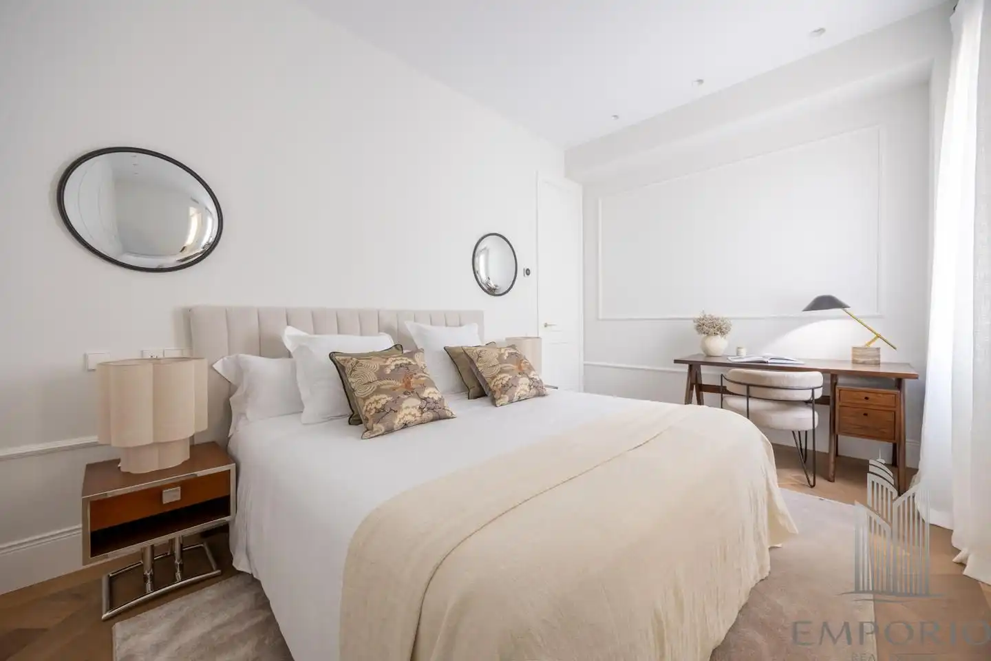 Schlafzimmer von Wohnung zum Verkauf in Madrid mit Klimaanlage, Heizung und Terrasse