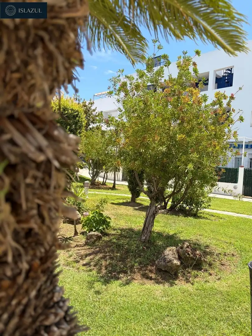 Garten von Maisonette zum Verkauf in Islantilla mit Klimaanlage, Heizung und Privatgarten