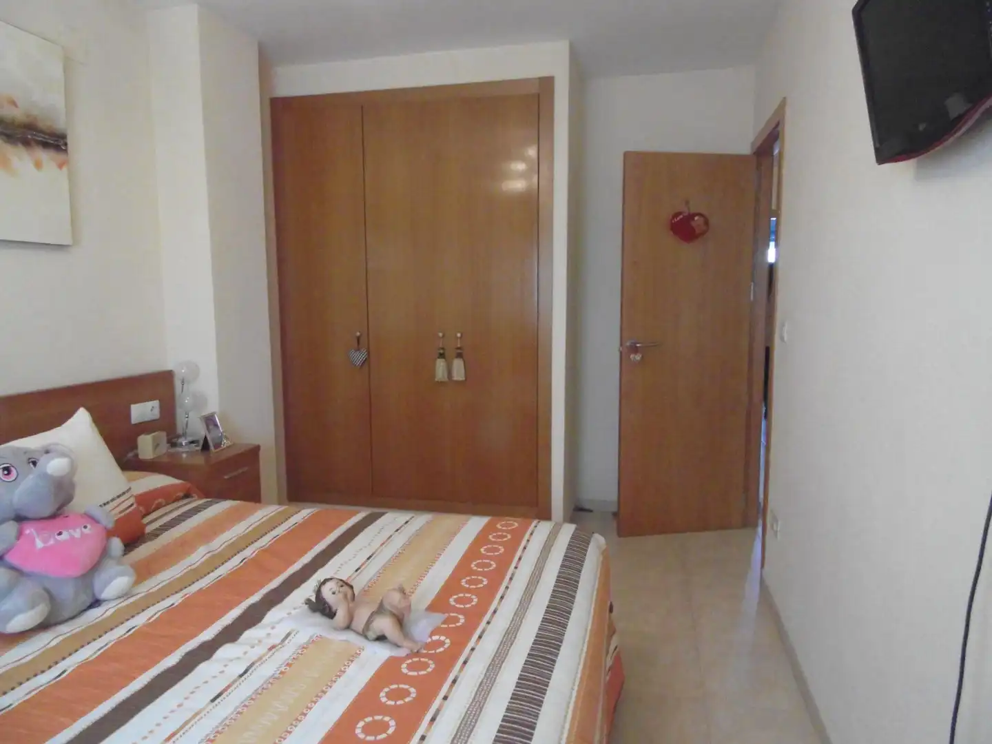 Bedroom of Detached homes for sale in Costur  with Air Conditioner, Heating and Parquet flooring