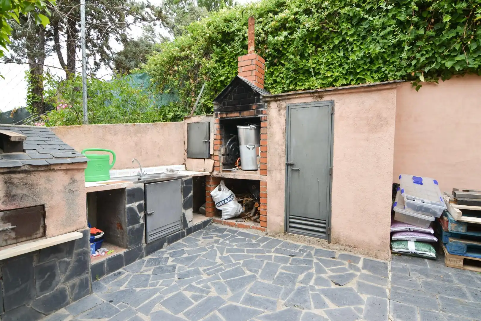Garden of Houses for sale in Casarrubios del Monte  with Air Conditioner, Heating and Private garden