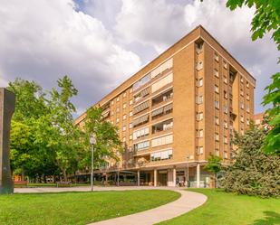 Exterior view of Flat to rent in  Pamplona / Iruña  with Heating, Parquet flooring and Terrace