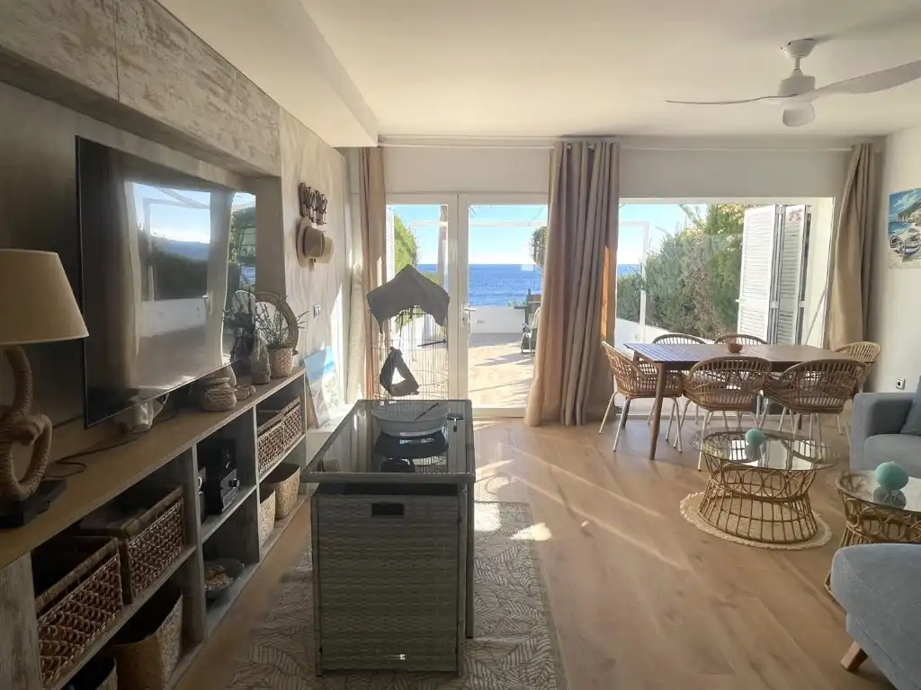 Living room of Detached homes for sale in Cuevas del Almanzora  with Air Conditioner, Terrace and Swimming Pool