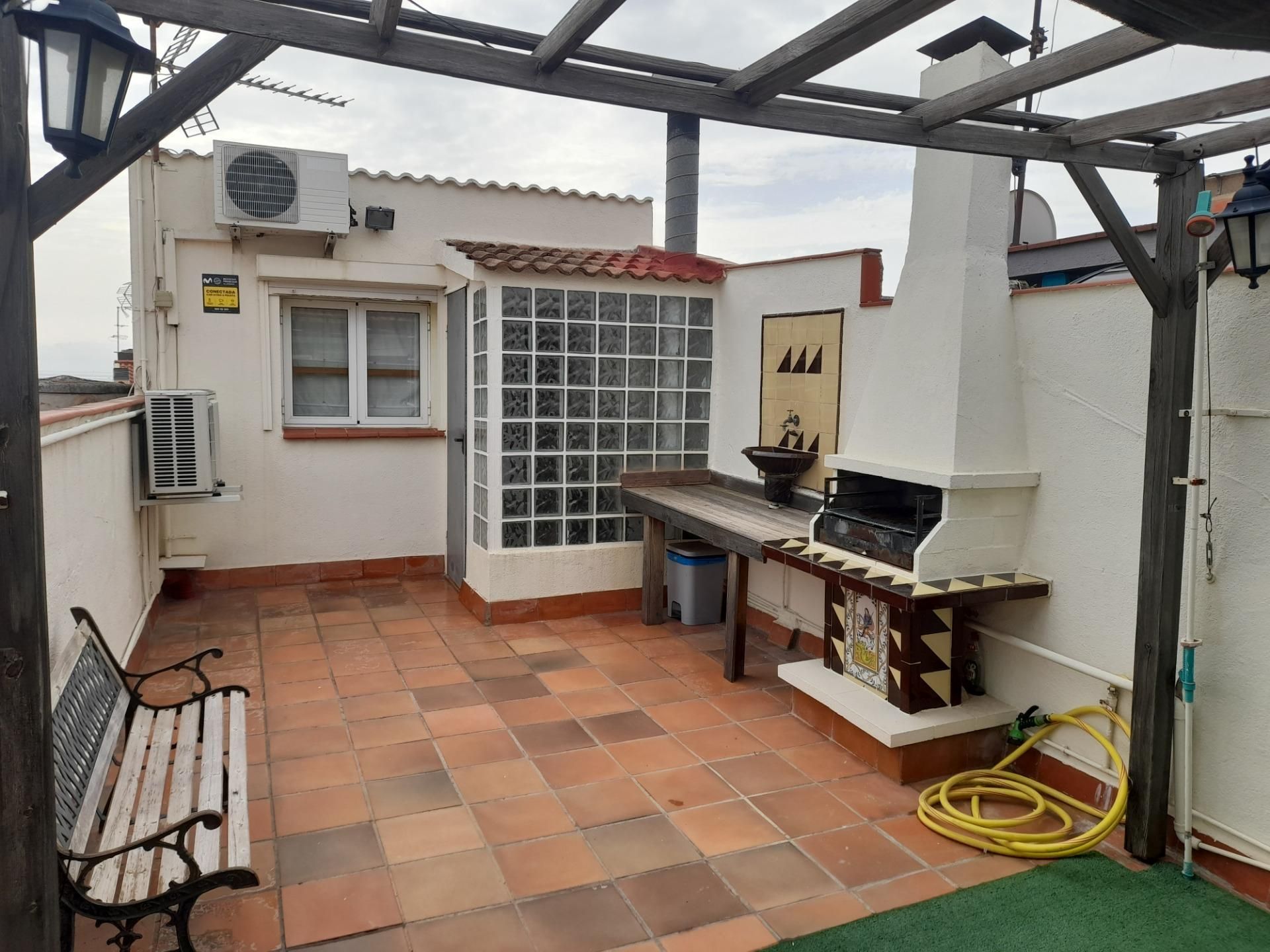 Terraza de Casa o chalet en venta en Mataró con Aire acondicionado, Parquet y Terraza