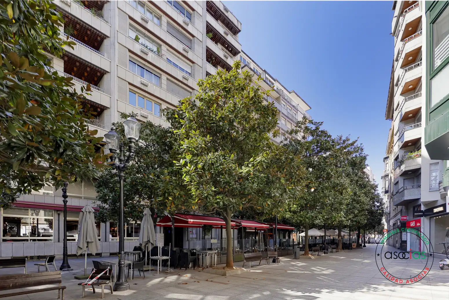 Vista exterior de Piso en venta en Gijón  con Calefacción, Parquet y Terraza