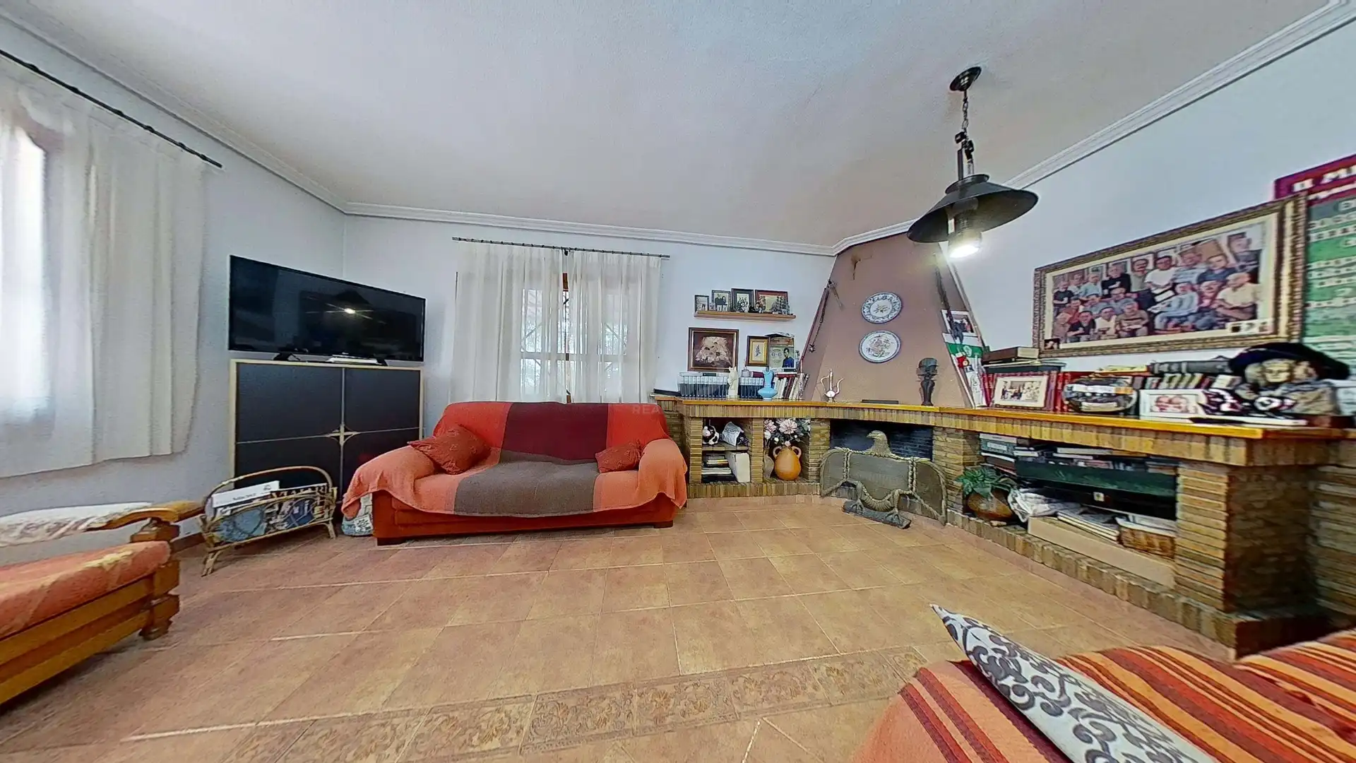 Sala d'estar de Casa o xalet en venda en Elche / Elx amb Aire condicionat, Calefacció i Terrassa