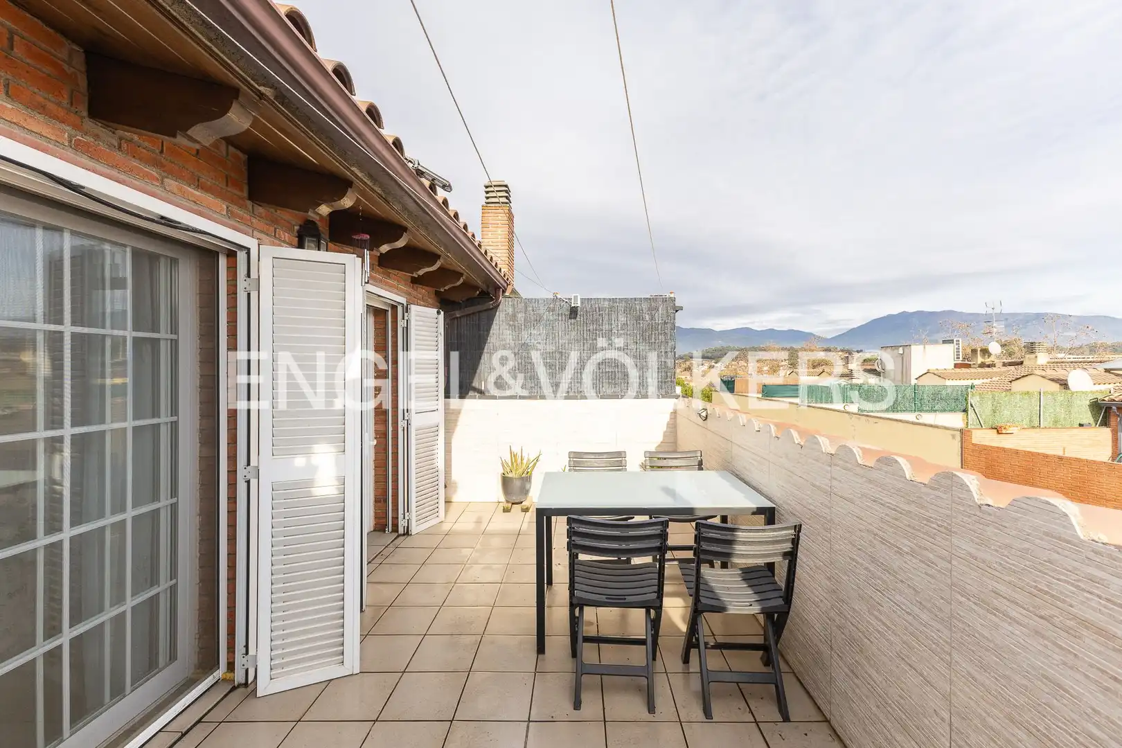 Terraza de Dúplex en venta en Llinars del Vallès con Calefacción, Parquet y Terraza
