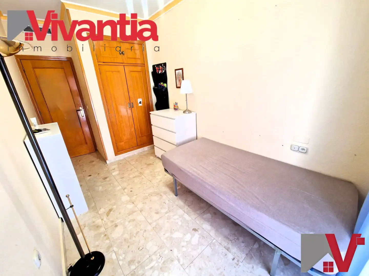 Bedroom of Flat for sale in Lorca  with Air Conditioner, Heating and Terrace