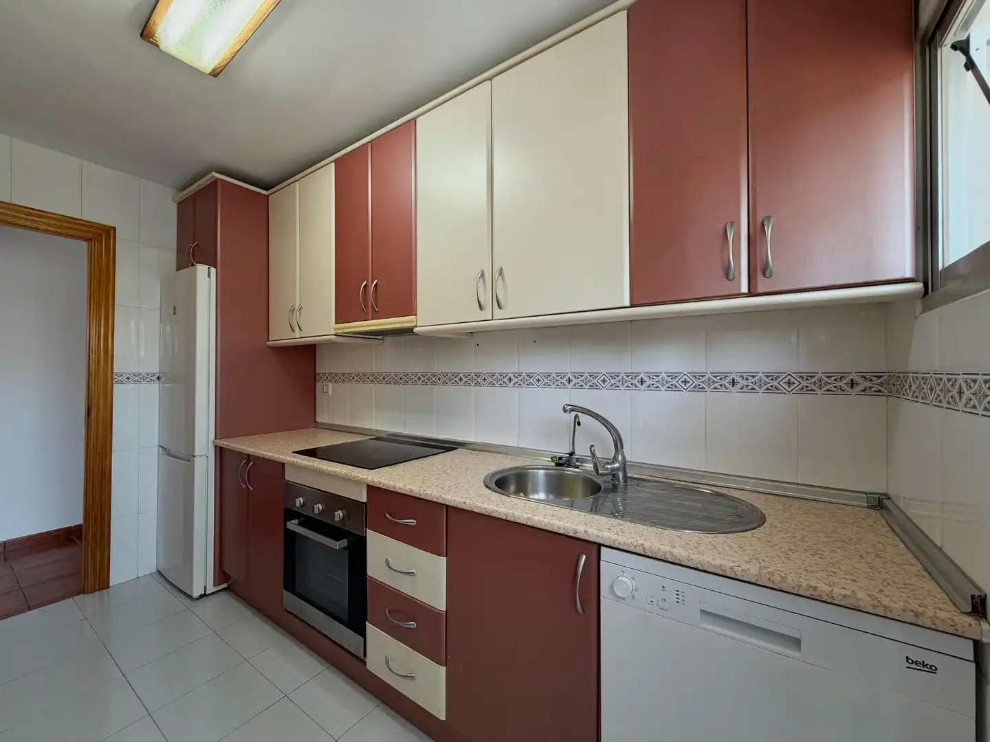 Cocina de Apartamento en venta en Mijas con Aire acondicionado, Jardín privado y Terraza