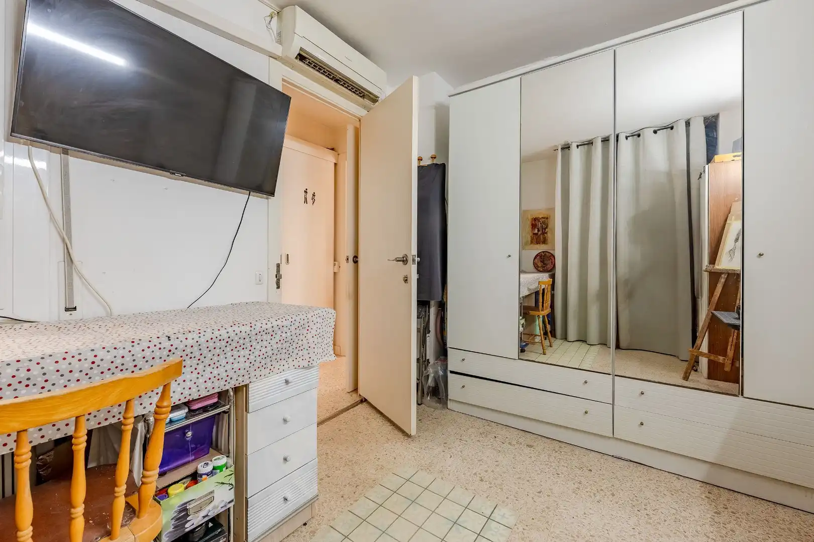 Bedroom of Flat for sale in Calafell  with Air Conditioner, Heating and Terrace