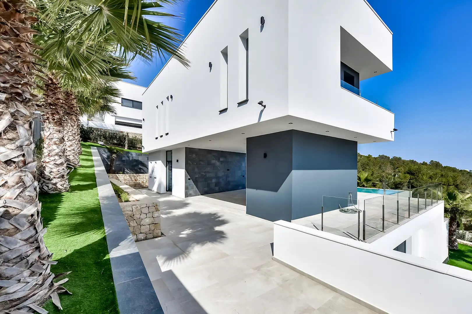 Vista exterior de Casa o xalet en venda en Jávea / Xàbia amb Aire condicionat, Calefacció i Jardí privat