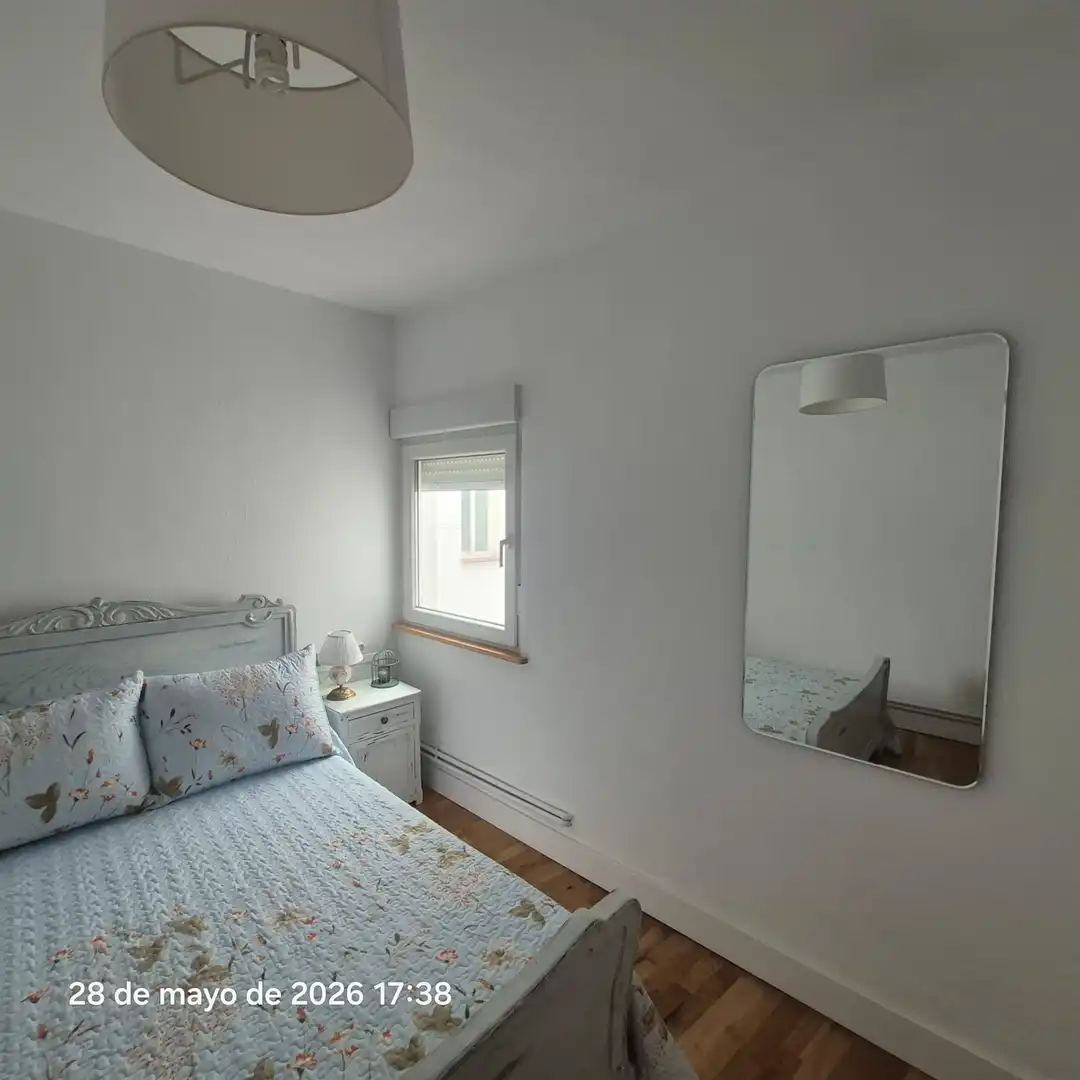 Schlafzimmer von Wohnung zum Verkauf in León Capital  mit Heizung, Parkett und Terrasse