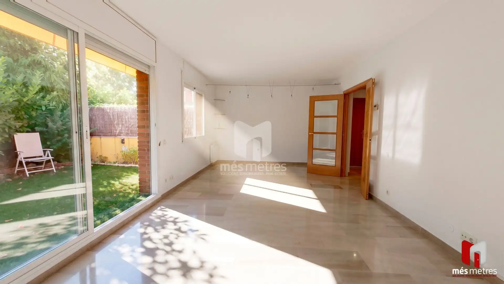 Living room of Flat for rent in Teià  with Heating, Private garden and Community pool