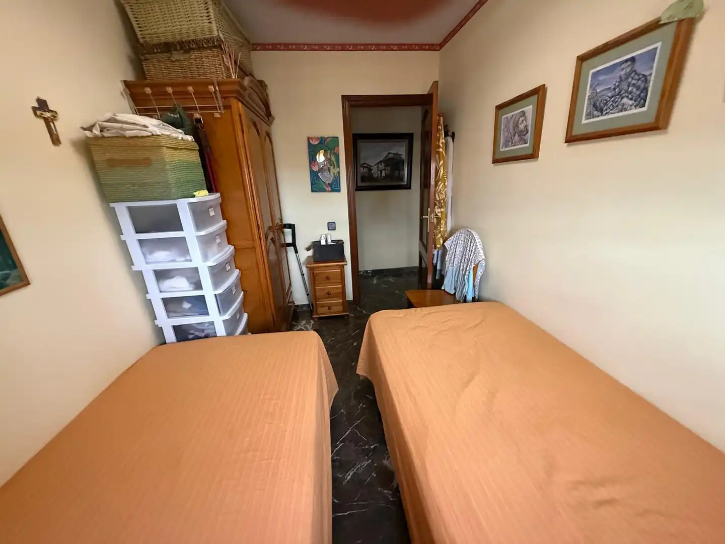 Schlafzimmer von Wohnungen zum Verkauf in Calafell mit Heizung, Privatgarten und Terrasse