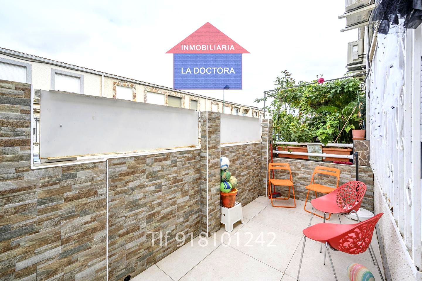 Terrassa de Casa adosada en venda en Getafe amb Aire condicionat, Calefacció i Terrassa