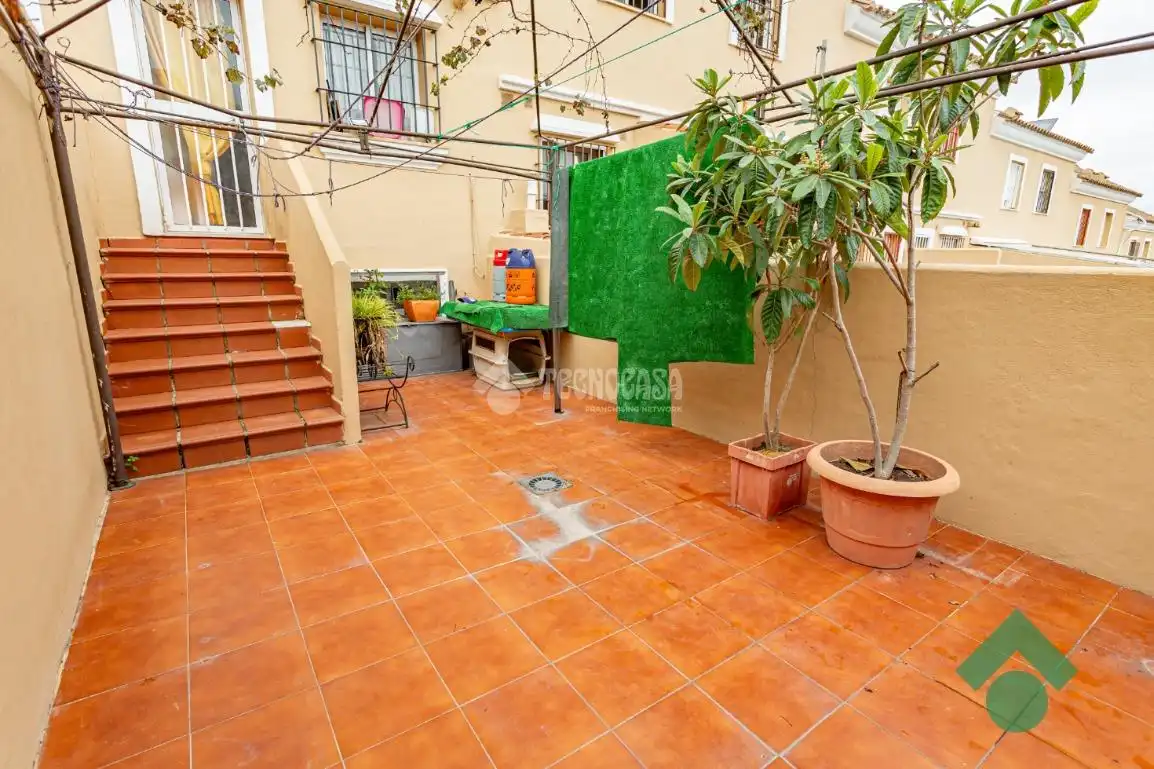 Terraza de Casa adosada en venta en Algeciras con Calefacción y Amueblado