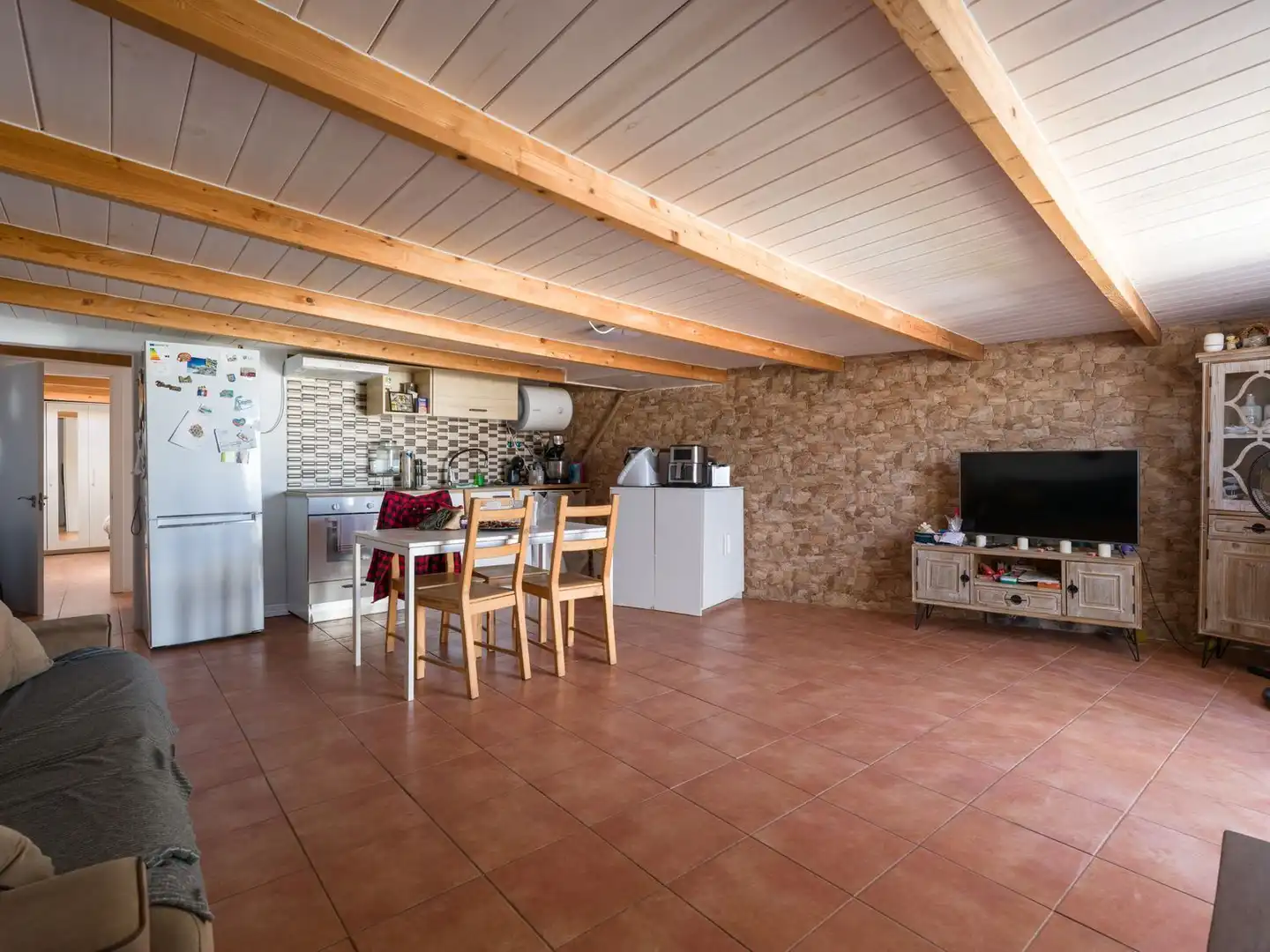 Cocina de Casa o chalet en venta en Antigua con Aire acondicionado, Jardín privado y Terraza