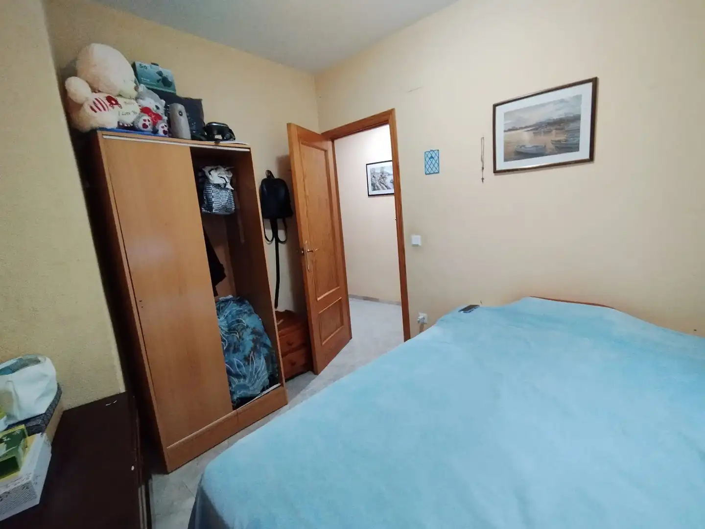 Bedroom of Flat for sale in Tomelloso  with Terrace, Storage room and Furnished