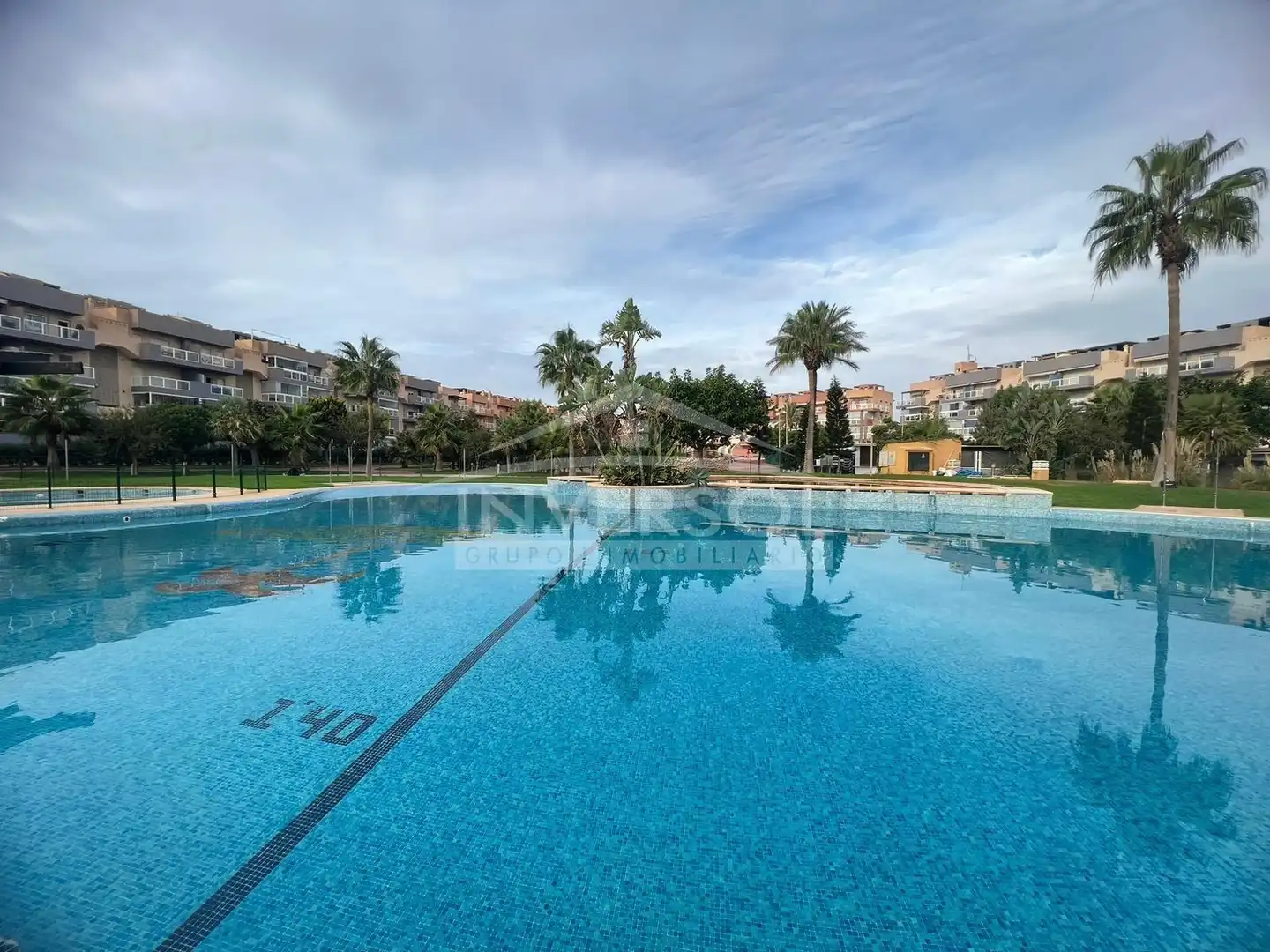Swimming pool of Flat for sale in El Ejido  with Air Conditioner, Heating and Terrace