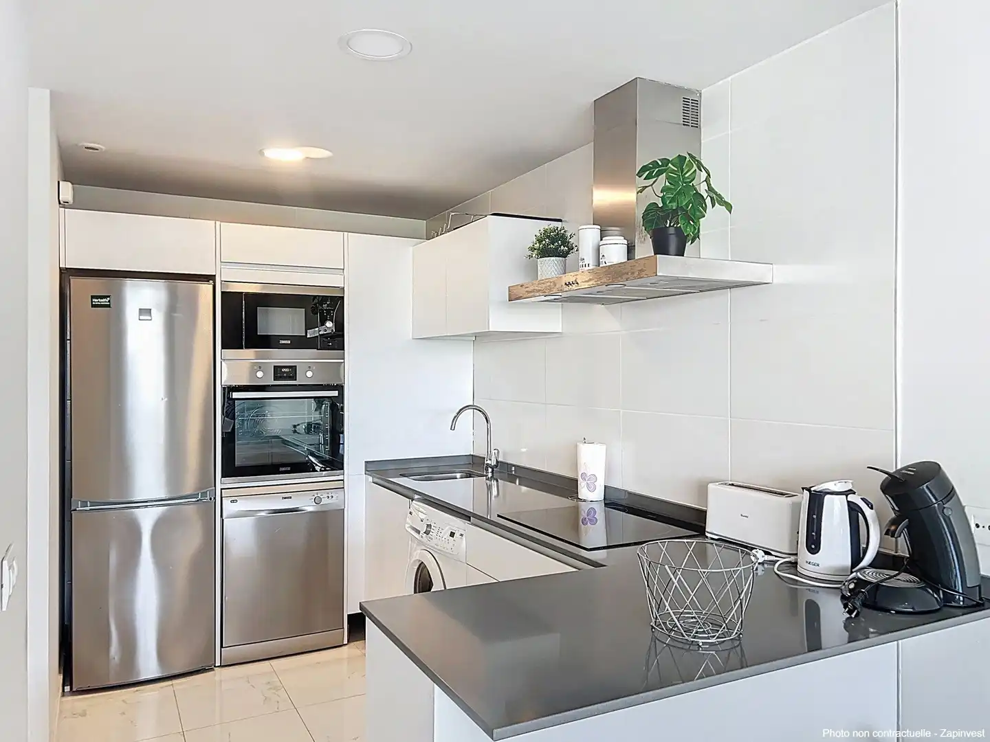 Cocina de Planta baja en venta en Casares con Aire acondicionado, Terraza y Piscina