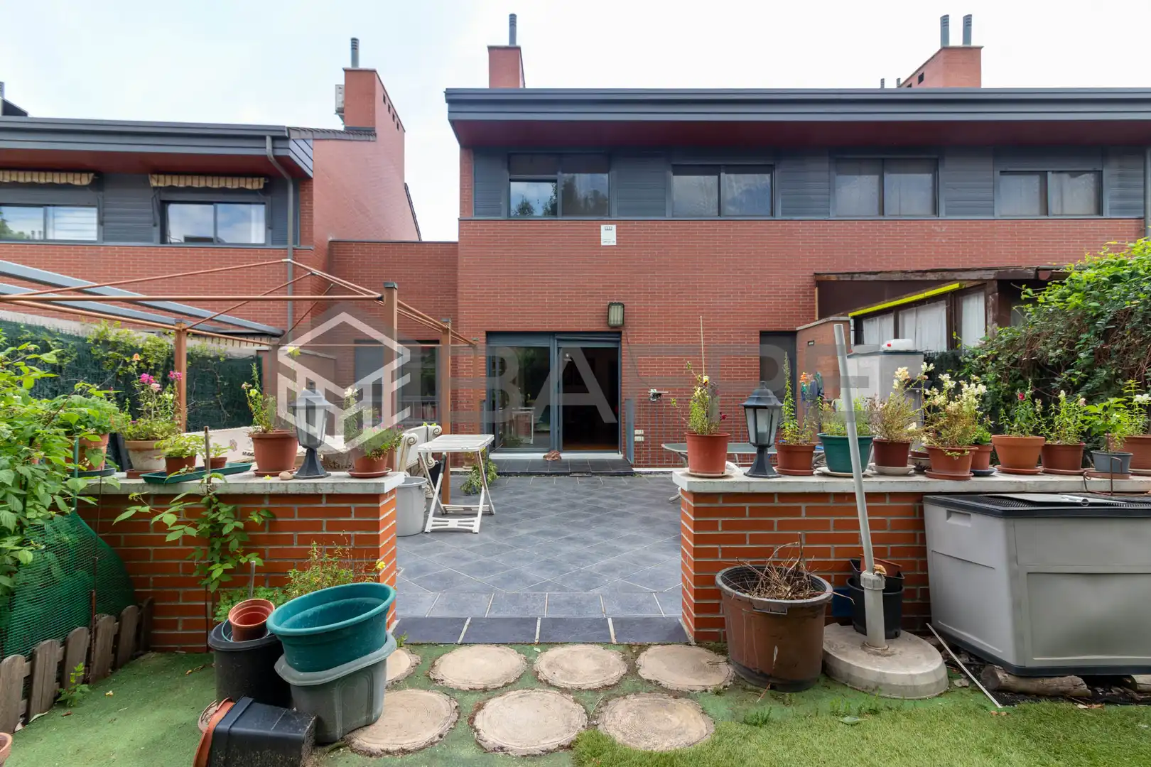 Terrassa de Casa o xalet en venda en Getafe amb Calefacció, Jardí privat i Terrassa