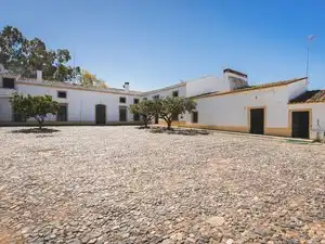 Jardí de Finca rústica en venda en Badajoz amb Jardí privat, Terrassa i Piscina