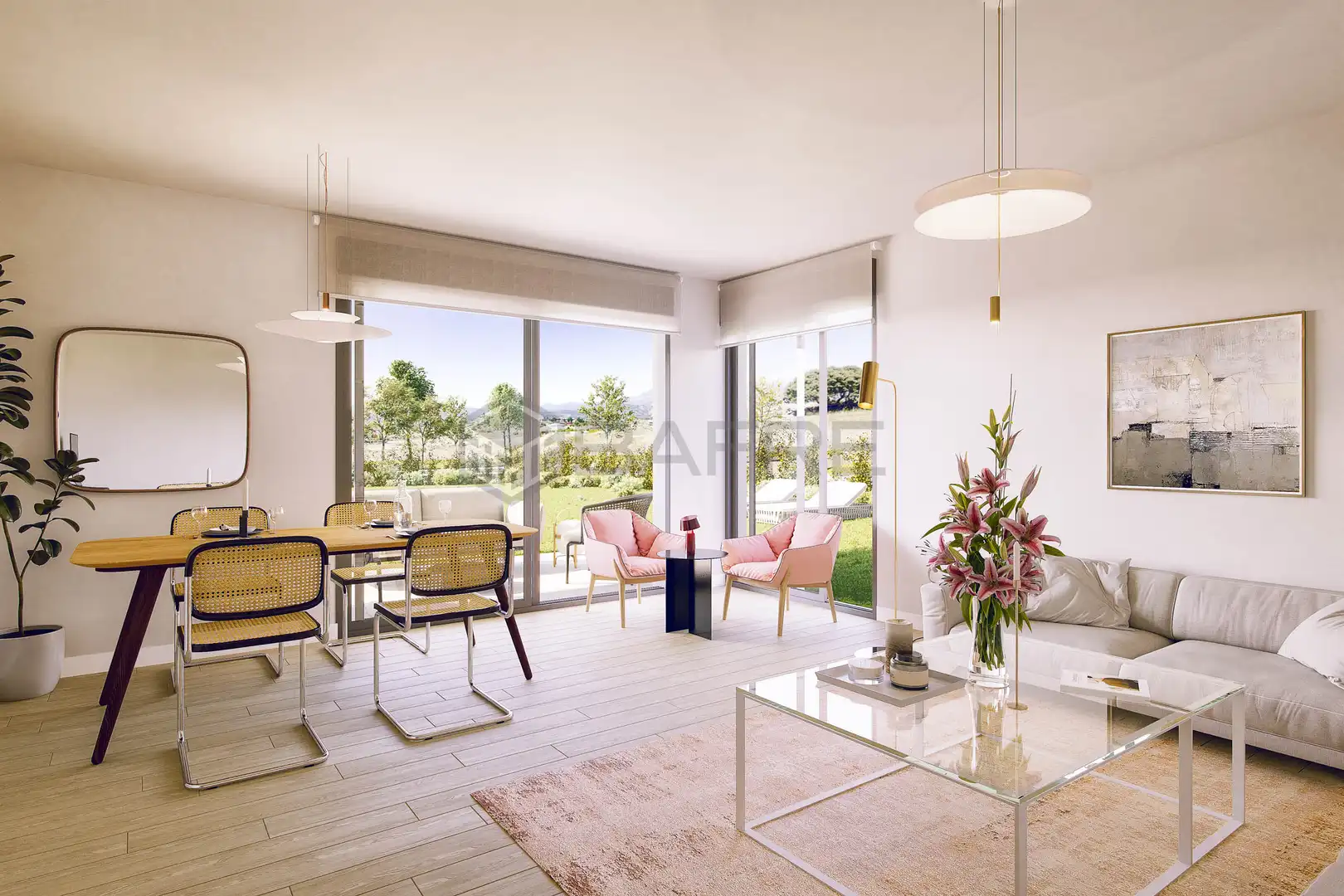Wohnzimmer von Haus oder Chalet zum Verkauf in Colmenar Viejo mit Klimaanlage und Privatgarten