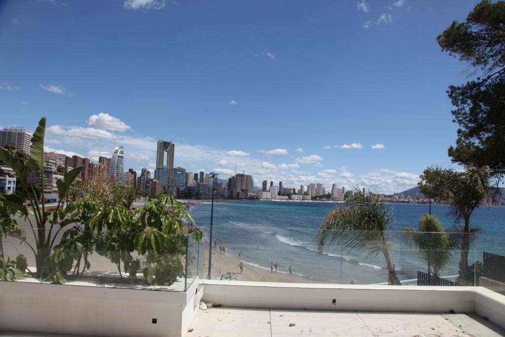 Außenansicht von Maisonette zum Verkauf in Benidorm mit Klimaanlage, Heizung und Privatgarten