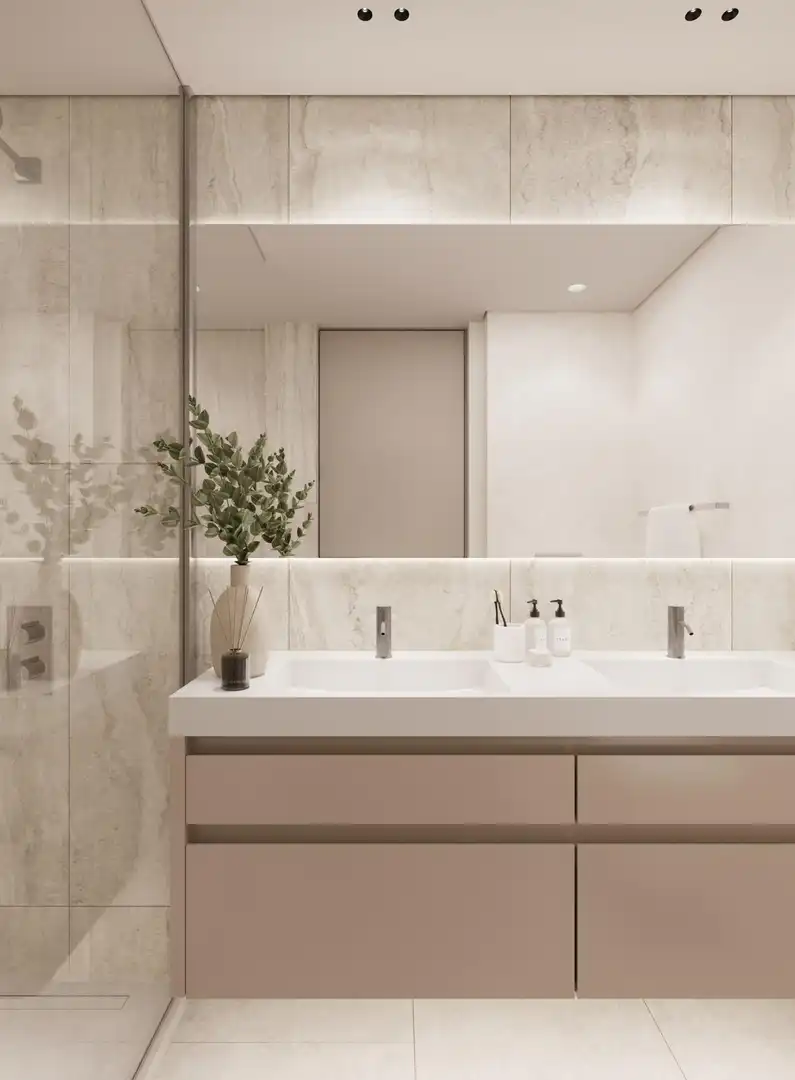Bany de Apartament en venda en Estepona amb Aire condicionat, Calefacció i Terrassa