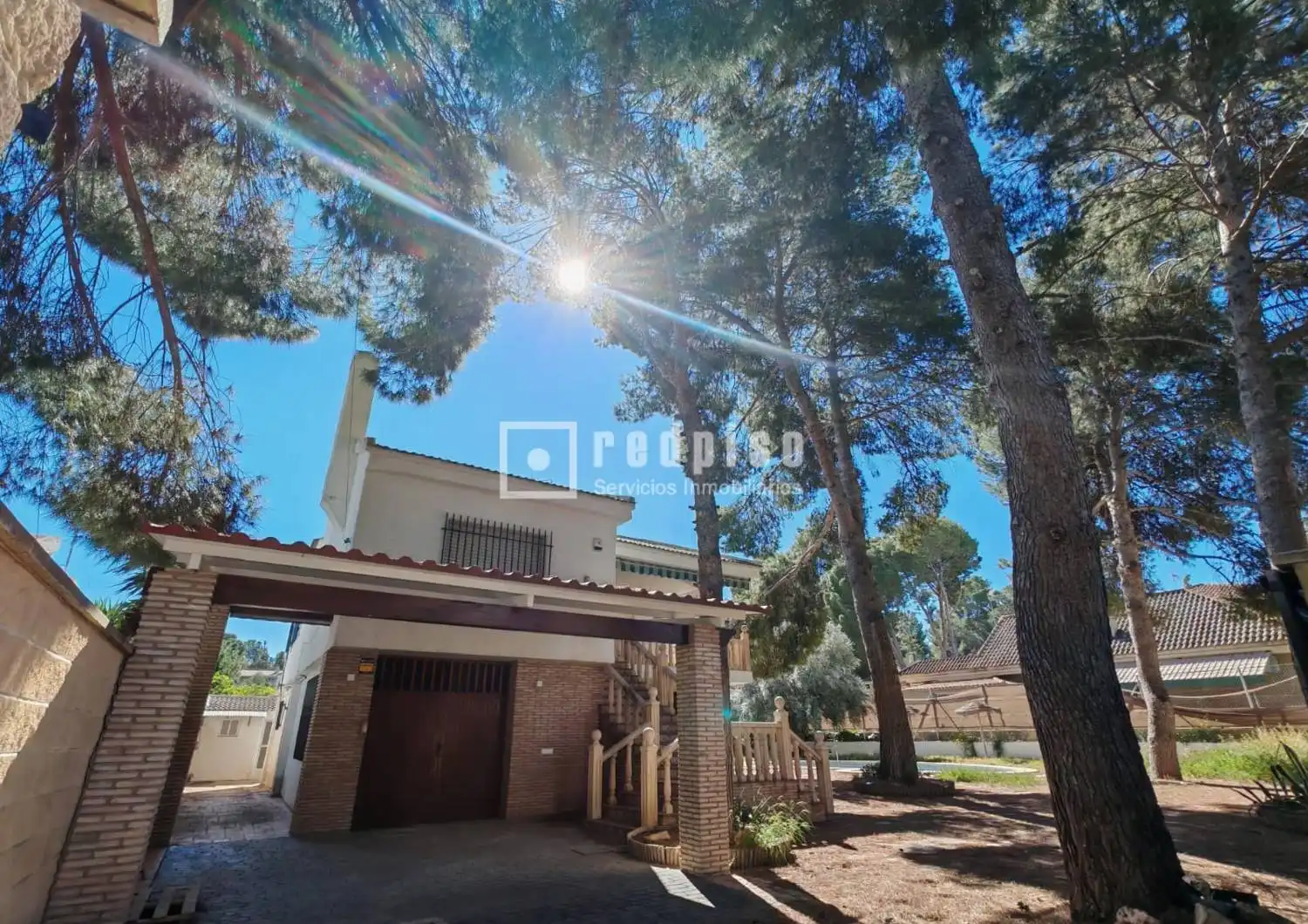 Vista exterior de Casa o xalet en venda en Las Torres de Cotillas amb Aire condicionat, Jardí privat i Piscina