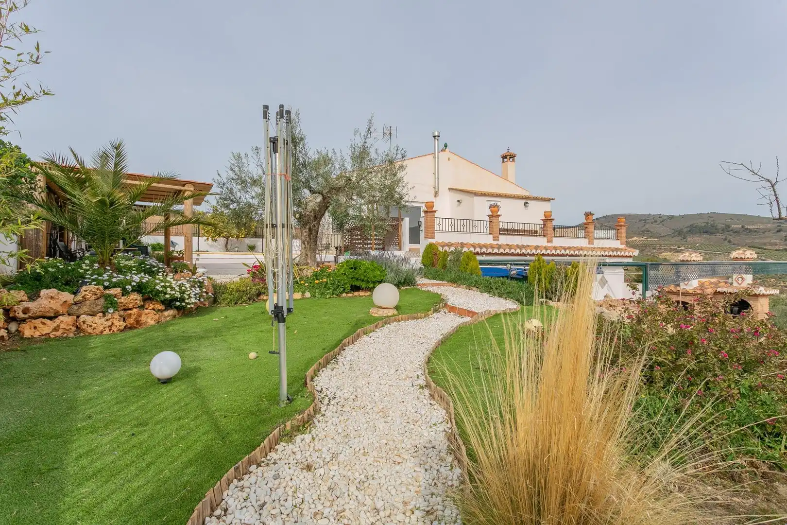 Jardín de Casa o chalet en venta en Albuñuelas con Aire acondicionado, Jardín privado y Terraza