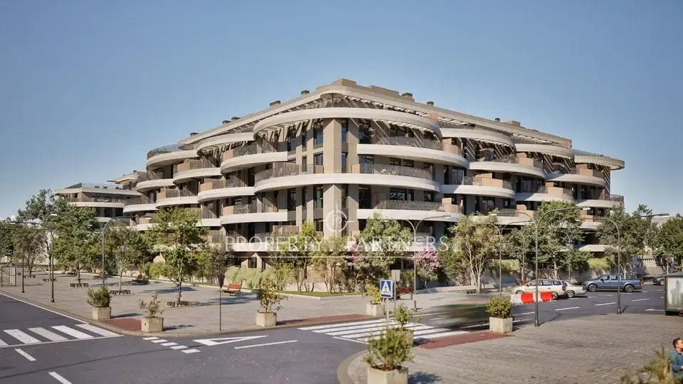 Vista exterior de Apartamento en venta en Campanillas