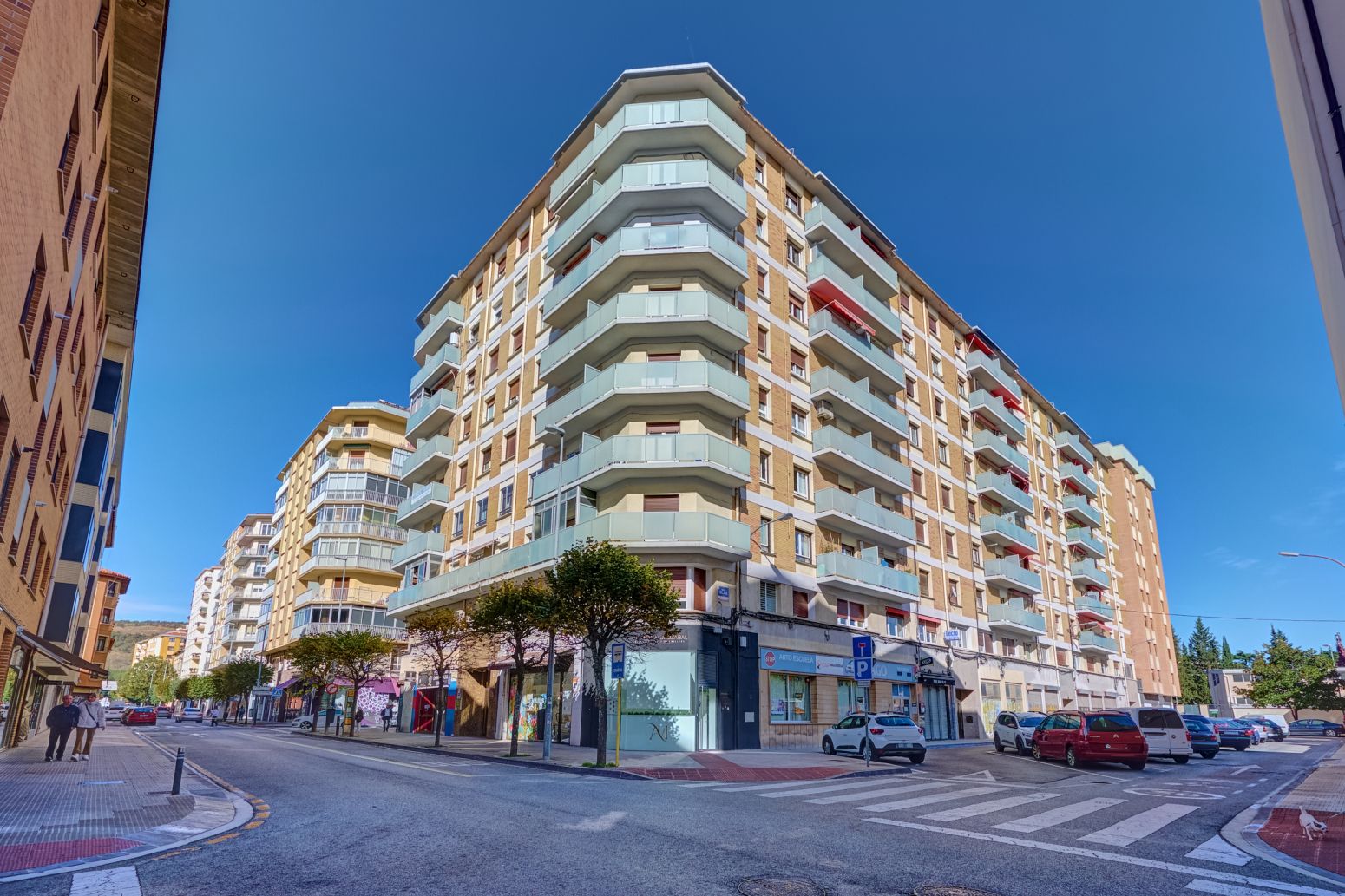 Exterior view of Flat for sale in Burlada / Burlata  with Heating and Terrace