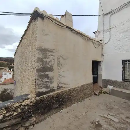 Vista exterior de Casa adosada en venta en Huéneja