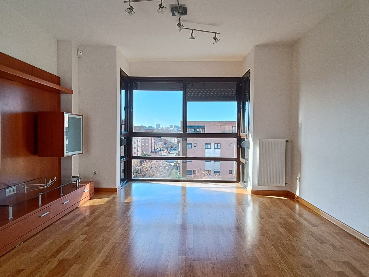 Sala d'estar de Pis de lloguer en  Madrid Capital amb Aire condicionat, Calefacció i Terrassa