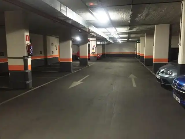 Parking of Flat for rent in Coslada  with Air Conditioner, Furnished and Community pool