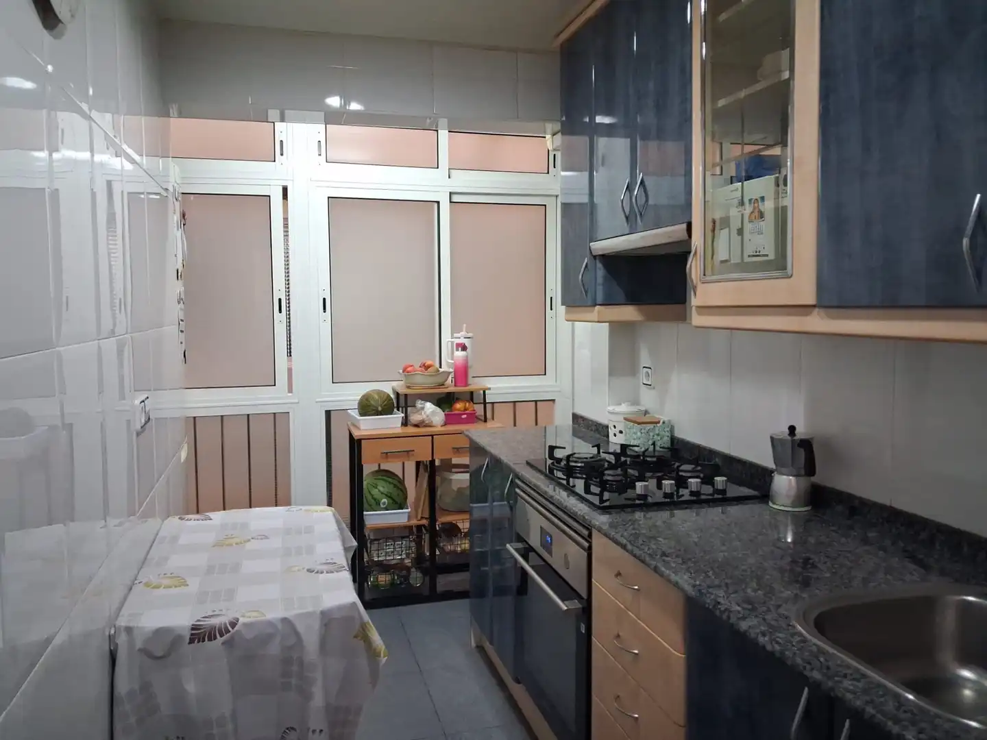 Kitchen of Flat for sale in Ripollet  with Heating and Balcony