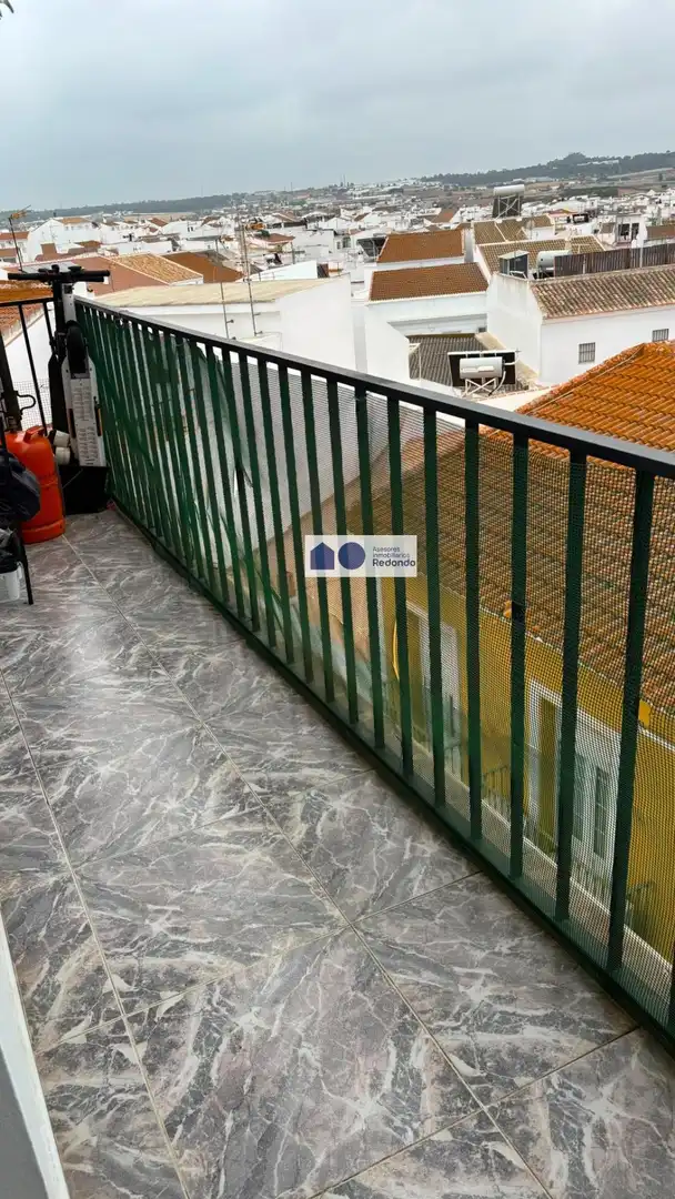 Balcony of Flat for sale in Moguer