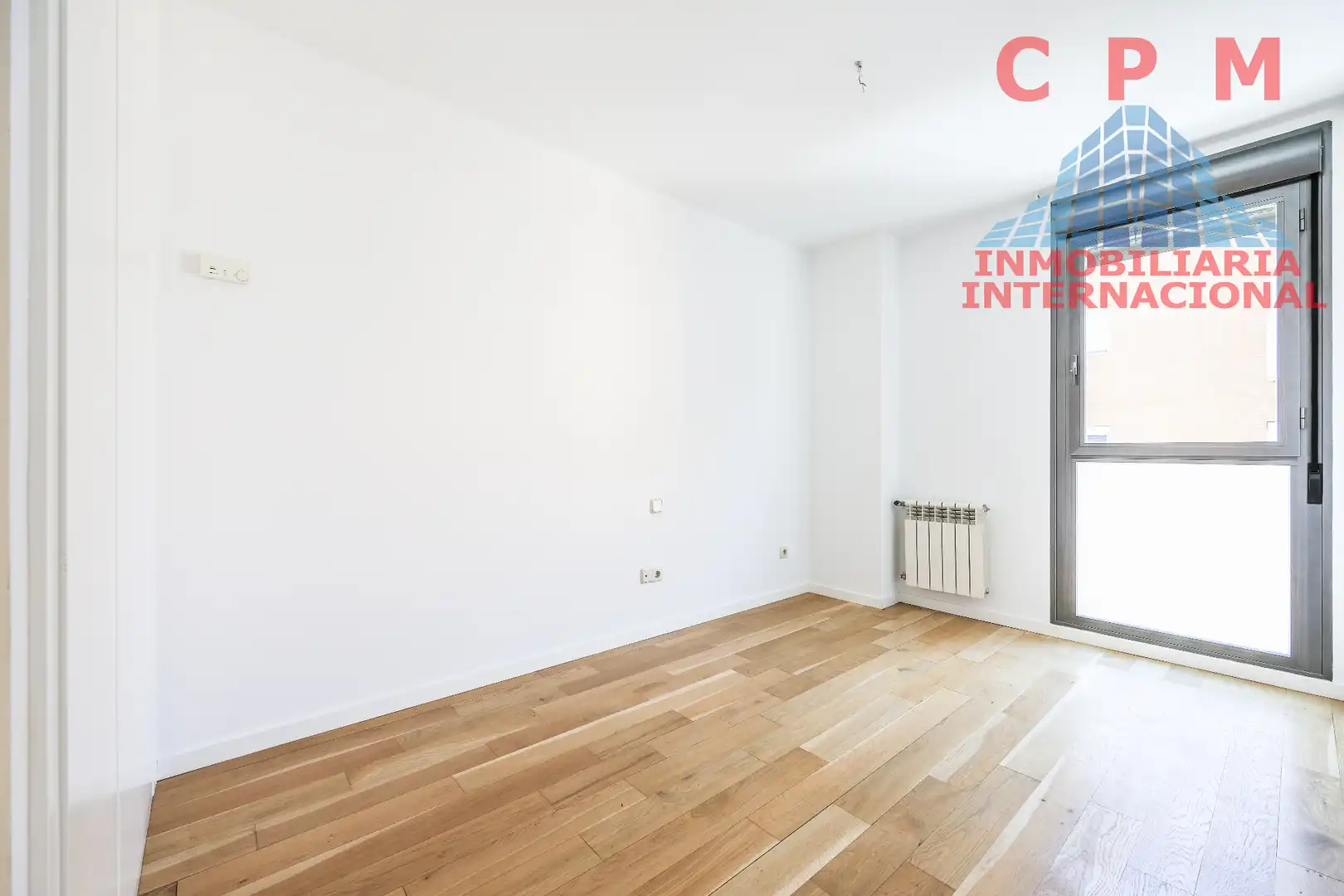 Schlafzimmer von Wohnung zur Miete in Madrid mit Klimaanlage, Heizung und Parkett